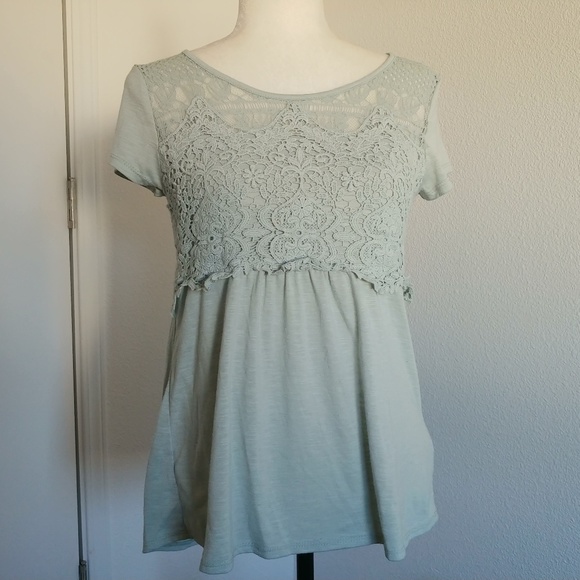 Maurices Tops - Maurices, light sage green top sz S